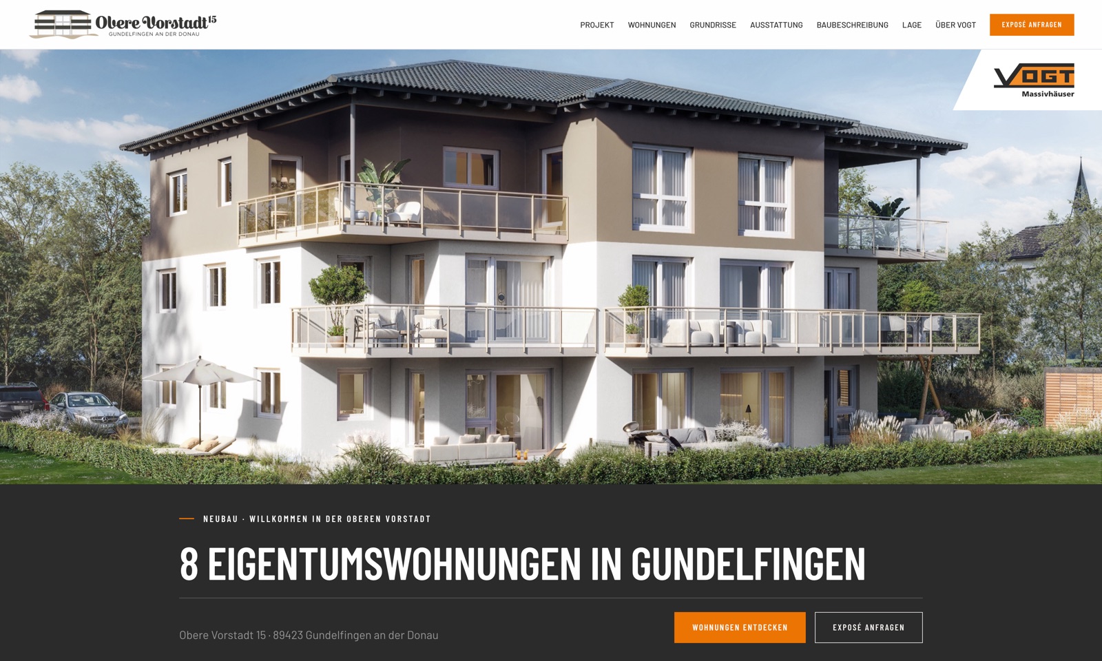 Obere Vorstadt 15 Gundelfingen Webseite
