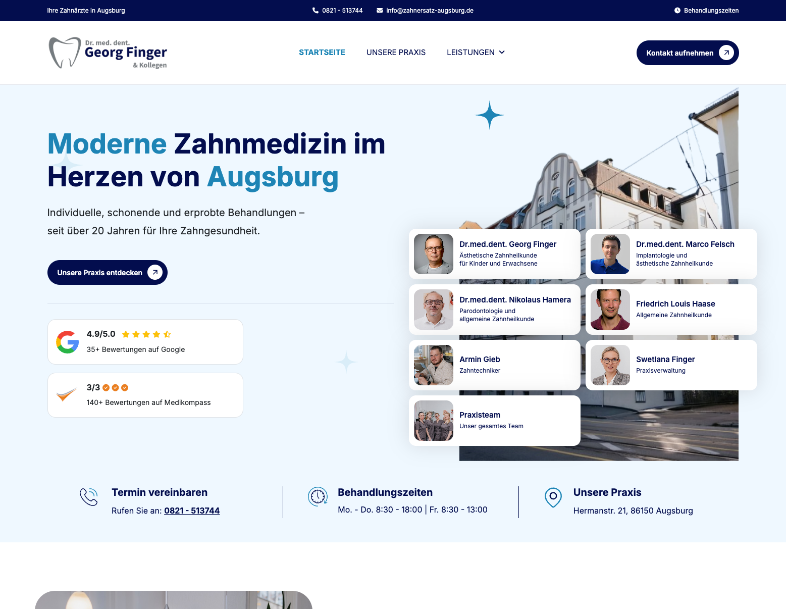 Website Dr. Finger